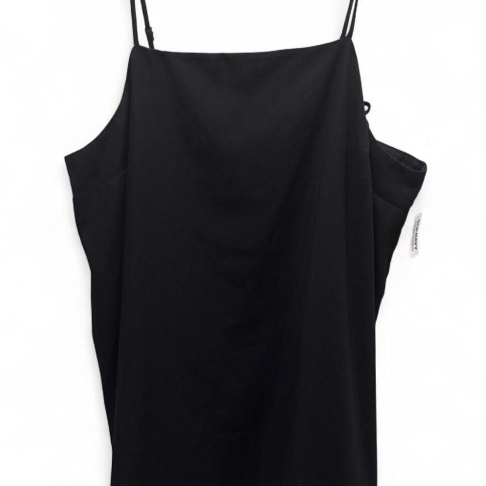 Old Navy Black Tie  Mini Dress Plus Size 3X NWT